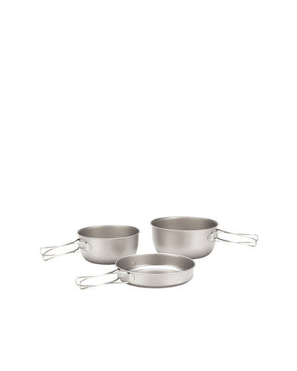 3 Piece Titanium Cookset