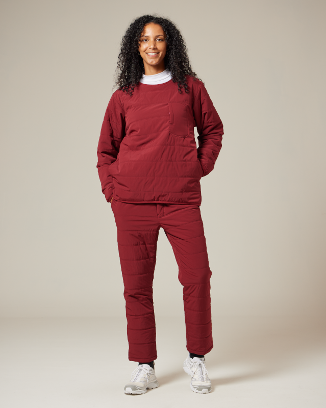 Flexible Insulated Pullover